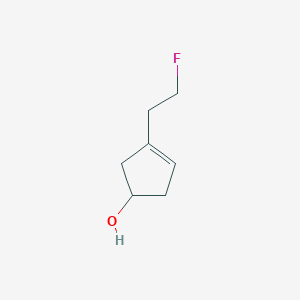 (RS)-3-(2-fluoroethyl)-3-cyclopenten-1-ol
