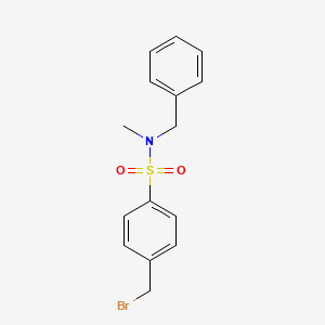 N-Benzyl-N-methyl-4-(bromomethyl)benzenesulfonamide