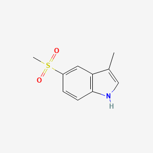 3-methyl-5-(methylsulfonyl)-1H-indole
