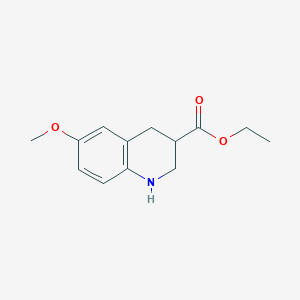 6-Methoxy-3-ethoxycarbonyl-1,2,3,4-tetrahydroquinoline