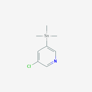 3-Trimethylstannanyl-5-chloropyridine