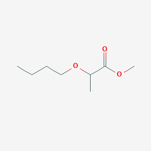molecular formula C8H16O3 B8363466 Methyl 2-n-butyloxypropionate 
