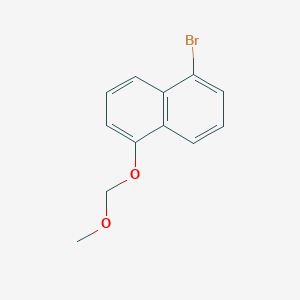 molecular formula C12H11BrO2 B8363639 5-Bromo-1-methoxymethoxy naphthalene 