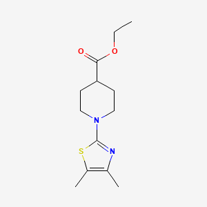 Ethyl 1-(4,5-dimethyl-1,3-thiazol-2-yl)piperidine-4-carboxylate