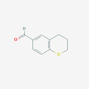 3,4-dihydro-2H-1-benzothiopyran-6-carbaldehyde