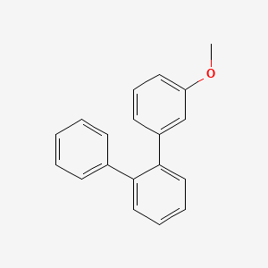 molecular formula C19H16O B8363782 3-Methoxy-1,1':2',1''-terbenzene 