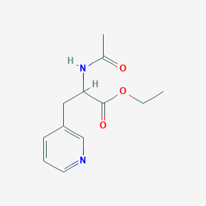 Ethyl 2-(acetylamino)-3-(3-pyridyl)propanoate