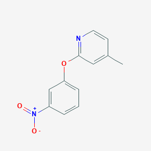 3-(4-Methylpyridin-2-yloxy)-nitrobenzene