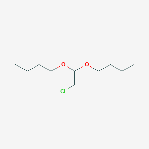 molecular formula C10H21ClO2 B8364324 1-(1-Butoxy-2-chloroethoxy)butane CAS No. 17437-27-3