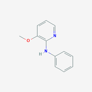 molecular formula C12H12N2O B8364340 3-methoxy-N-phenylpyridine-2-amine 