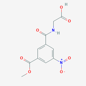 N-(3-Methoxycarbonyl-5-nitrobenzoyl)-glycine