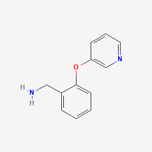 2-(3-Pyridinyloxy)benzenemethanamine