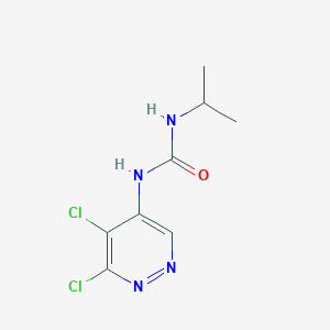 N-(5,6-dichloro-4-pyridazinyl)-N'-(1-methylethyl)urea