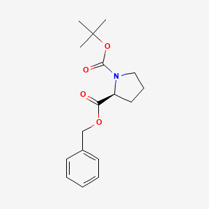 (S)-2-benzyl 1-tert-butyl pyrrolidine-1,2-dicarboxylate