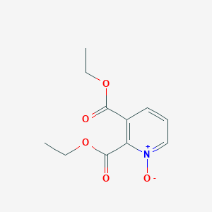 molecular formula C11H13NO5 B8364569 diethyl pyridine-2,3-dicarboxylate-N-oxide 