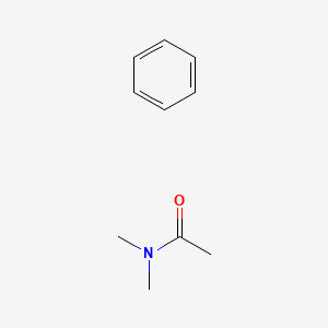 molecular formula C10H15NO B8364577 N,N-dimethylacetamide benzene CAS No. 90058-65-4
