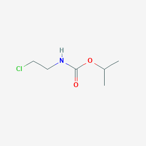 molecular formula C6H12ClNO2 B8364578 Isopropyl 2-chloroethylcarbamate 