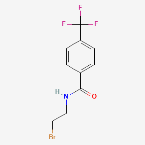 molecular formula C10H9BrF3NO B8364638 n-(2-Bromoethyl)[4-(trifluoromethyl)phenyl]carboxamide 
