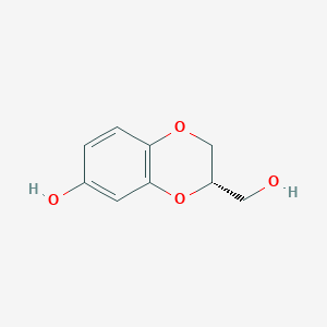 (S)-3-(Hydroxymethyl)-2,3-dihydrobenzo[b][1,4]dioxin-6-ol