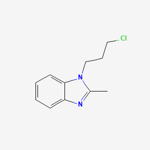 1-(3-chloropropyl)-2-methyl-1H-benzimidazole