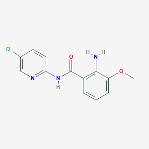 N-(5-chloropyridin-2-yl)-2-amino-3-methoxybenzamide