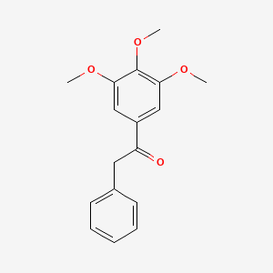 molecular formula C17H18O4 B8364703 3,4,5-Trimethoxydeoxybenzoin 