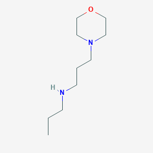 molecular formula C10H22N2O B8364759 3-morpholin-4-yl-N-propylpropan-1-amine 