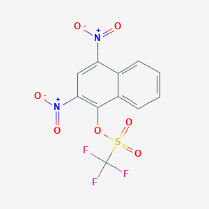 1,3-Dinitronaphthalen-4-yl trifluoromethanesulfonate