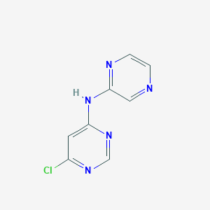 6-chloro-N-(pyrazin-2-yl)pyrimidin-4-amine