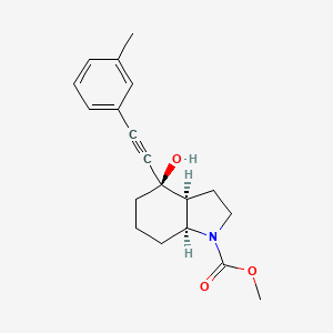molecular formula C19H23NO3 B8364978 Mavoglurant (AFQ 056) CAS No. 1636881-77-0
