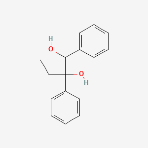 molecular formula C16H18O2 B8365111 1,2-Diphenyl-1,2-butanediol CAS No. 30935-14-9