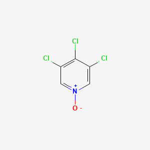 molecular formula C5H2Cl3NO B8365144 3,4,5-Trichloropyridine N-oxide 