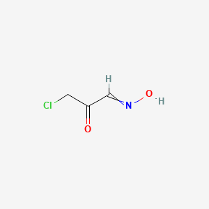 molecular formula C3H4ClNO2 B8365337 Chloropyruvaldoxime 