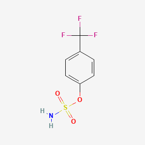 molecular formula C7H6F3NO3S B8365387 [4-(trifluoromethyl)phenyl] sulfamate 