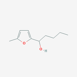 molecular formula C10H16O2 B8365393 1-(5-Methyl-2-furyl)-1-pentanol 