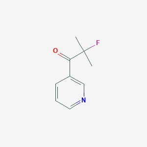 2-Fluoro-2-methyl-1-(pyridin-3-yl)propan-1-one