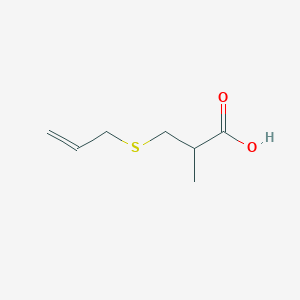 3-Allylsulfanyl-2-methyl-propanoic acid