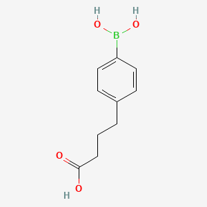 molecular formula C10H13BO4 B8365529 4-(4-Boronophenyl)-butyric acid 