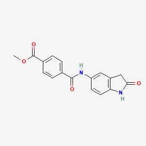 5-(4-Methoxycarbonylbenzamido)-2-oxindole