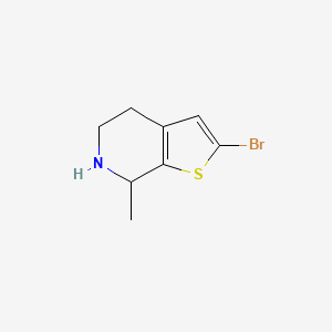 2-Bromo-7-methyl-4,5,6,7-tetrahydrothieno[2,3-c]pyridine