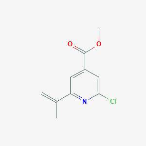 Methyl 2-chloro-6-isopropenylisonicotinate