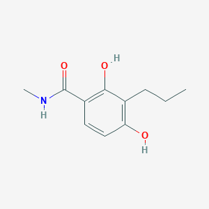 2,4-Dihydroxy-N-methyl-3-propylbenzamide