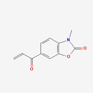 molecular formula C11H9NO3 B8365817 3-Methyl-6-acryloylbenzoxazolinone 