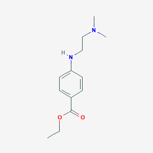 molecular formula C13H20N2O2 B8365844 Ethyl 4-[[2-(dimethylamino)ethyl]amino]benzoate 