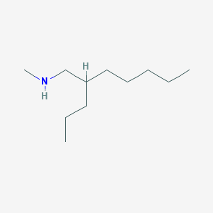 N-methyl-N-(2-propylheptyl)-amine