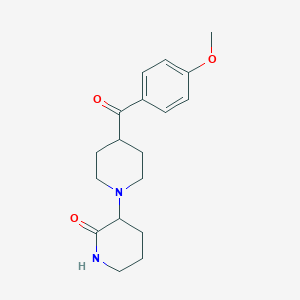 4-(4-Methoxy-benzoyl)-[1,3']bipiperidinyl-2'-one
