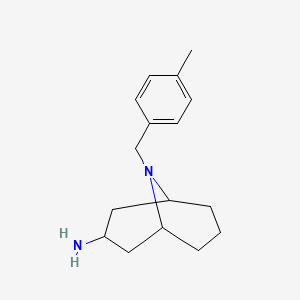 3-Amino-9-(4-methylbenzyl)-9-azabicyclo[3.3.1]-nonane