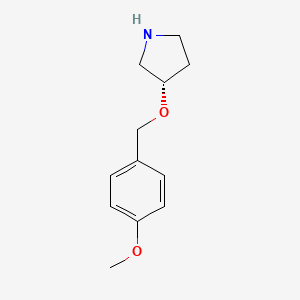 (S)-3-((4-methoxybenzyl)oxy)pyrrolidine