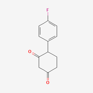 4-(4-Fluorophenyl)cyclohexane-1,3-dione
