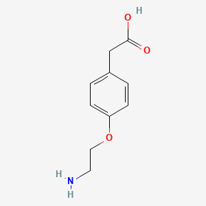 2-[4-(2-Aminoethoxy)-phenyl]acetic acid